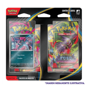Blister Quadruplo Pokémon Sneasel Fogo Fantasmagórico